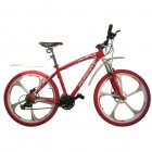 Велосипед FORMAT 1413  26" RED (26" 24ск рост 17") красный M/ белый M