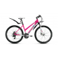 Велосипед FORWARD JADE 3.0 disc (26" 24 ск. рост 17") 2015-2016 белый/розовый мат.
