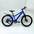 24" PODKAT 2402D Велосипед (PS2402D, 7 скоростей, Сталь, 12", синий, дисковый тормоз