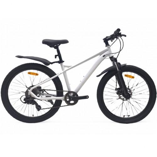 26" PODKAT PA2601 Велосипед (PА2601, 8скоростей, алюминий, 13", белый, дисковый тормоз)