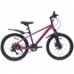 24" PODKAT PS2404 Велосипед (PS2404, 7скоростей, сталь, 13", фиолетовый, дисковый тормоз)