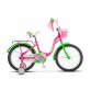 Велосипед 18" STELS Jolly пурпурный/зеленый V010