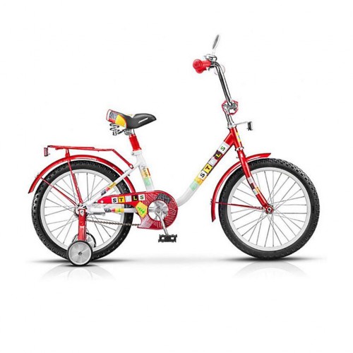 Велосипед 12" STELS Flash 8.5" Красный/белый,  арт.15
