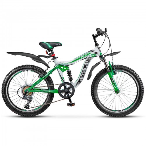 Велосипед 20" STELS Pilot-250 13" Белый/зеленый, арт. V020