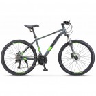 Велосипед 26" STELS Navigator-640 D 14.5" Антрацитовый/зелёный