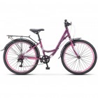 Велосипед STELS 24" Miss-4300 V Z010 14" Пурпурный