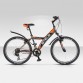 Велосипед 24" STELS Navigator-410 V 18-sp 15" Серый/оранжевый/черный арт.V030