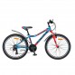 Велосипед 24" STELS Navigator-450 V 13" Синий/красный/черный арт.V010