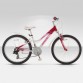 Велосипед 24" STELS Navigator-460 V 11.5" Бордовый/белый/розовый  арт.15