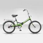 Велосипед 20" STELS Pilot-410 13,5" Черный/зеленый арт. Z011