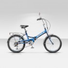 Велосипед 20" STELS Pilot-450 13,5" Черный/синий арт. Z011