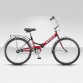 Велосипед 24" STELS Pilot-710 16" Темно-красный/черный (Э) арт. Z010