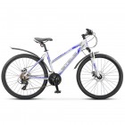 Велосипед 26" STELS Miss-5300 MD 17" Белый/фиолетовый арт. V030