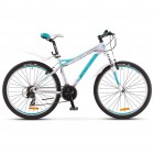 Велосипед 26" STELS Miss-8300 V 18,5" Белый/бирюзовый арт.16