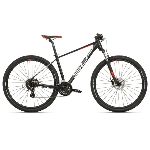Велосипед SUPERIOR XC 819 MATTE BLACK/WHITE/TEAM RED, рама 18.0