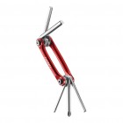 Набор 6-800254  Мультитул ключи складные карманные "Bar-5" 4/5/6/+/-, 96B1 IceToolz NEW