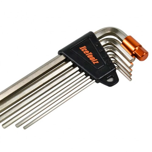 Набор 6-800294  Г-образных шестигранных ключей 2-8мм, 4/5/6мм с шариком, в держателе 36Q1 IceToolz N