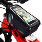 Сумка велосипедная на раму BICYCLE SOUL, с отделением для смартфона, основной отсек на молнии, боков