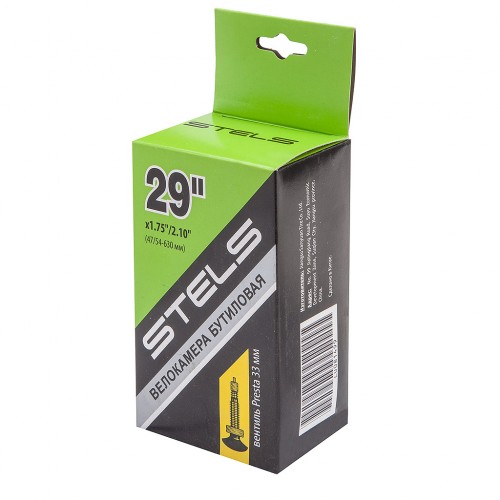 Велокамера STELS/CHAO YANG 29" 1,75/2,10 вентиль PRESTA, в инд.упаковке арт.650043
