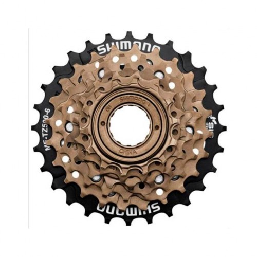 Кассета трещ. 6ск. AMFTZ5006428 2-8039 TOURNEY 6х14-28 HG/UG (аналог MF-TZ20) коричн. SHIMANO