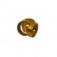 Кольцо проставочное "NECO" 1-1/8"- 15 мм, алюминиевое, золотое, арт.13047