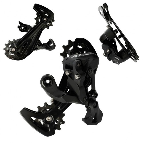 MTB. Переключатель задний 10 скоростей L-TWOO A7. Максимальная звездочка 36Т. Shadow RD с наклоном.