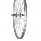Колесо заднее 26" обод двойной алюм. серебр., V-br, втулка под трещотку 6-7ск под гайку